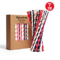 Wholesale Eco Biodegradable Disposable Paper Drinking Straws